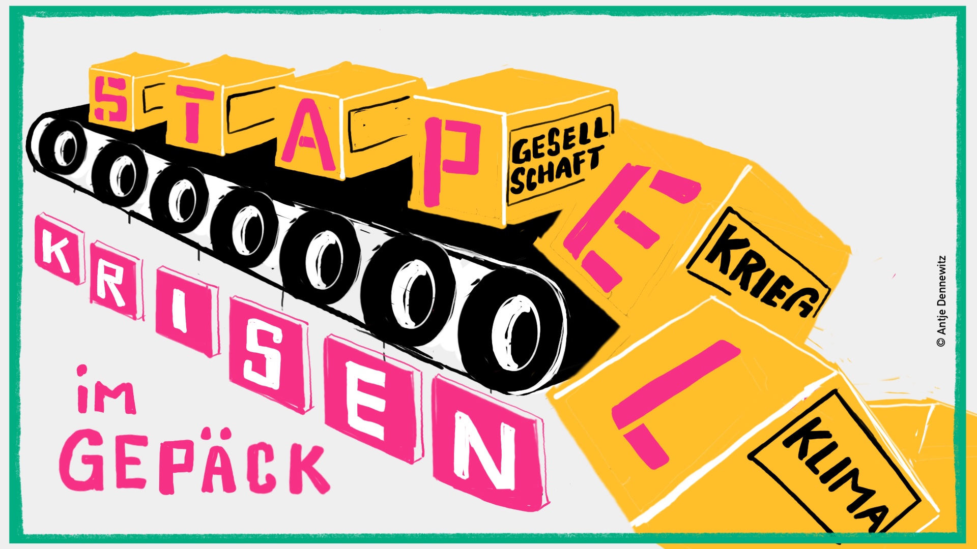 Stapelkrisen im Gepäck